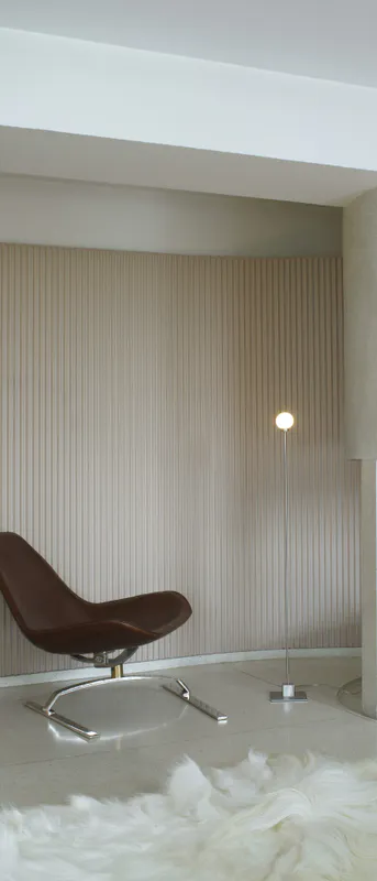 Northern Snowball Floor Lamp Steel, Stål Gulvlampe