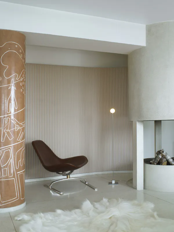Northern Snowball Floor Lamp Steel, Stål Gulvlampe