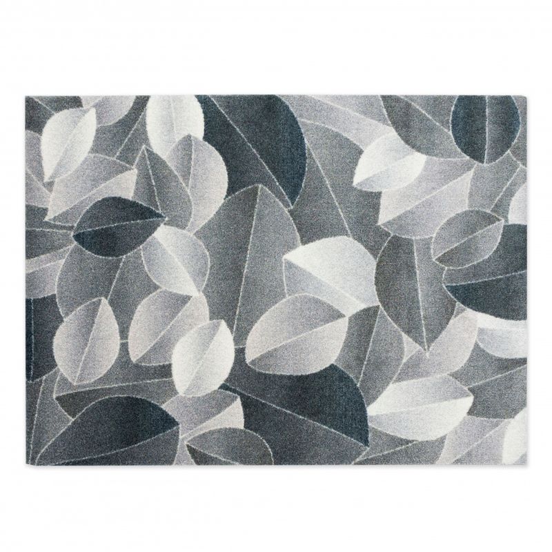 HEYMAT 60 x 85 Foliage Silver Night Door Mat Dørmatte teppe