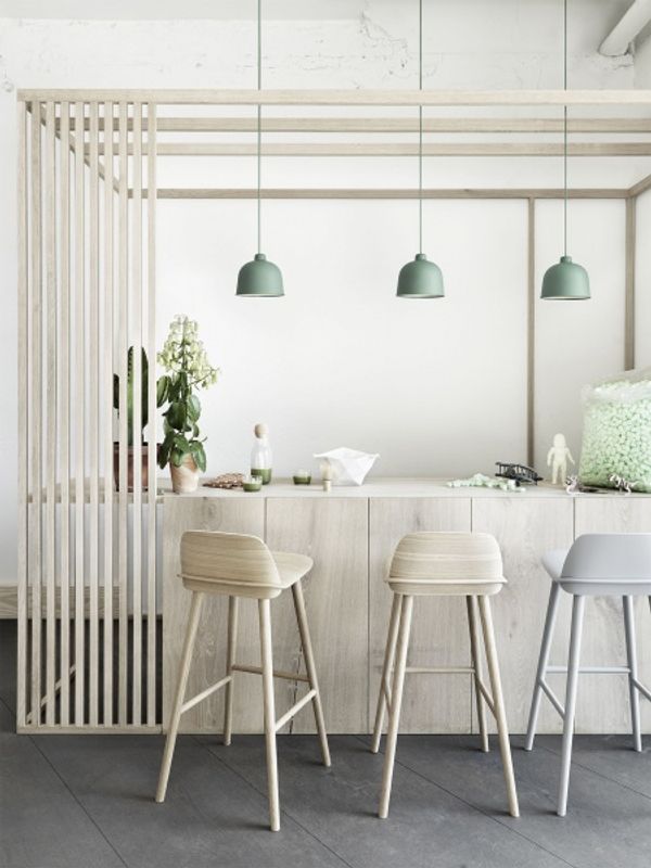 Muuto GRAIN Pendant Lamp Grey, Grå Taklampe Pendel