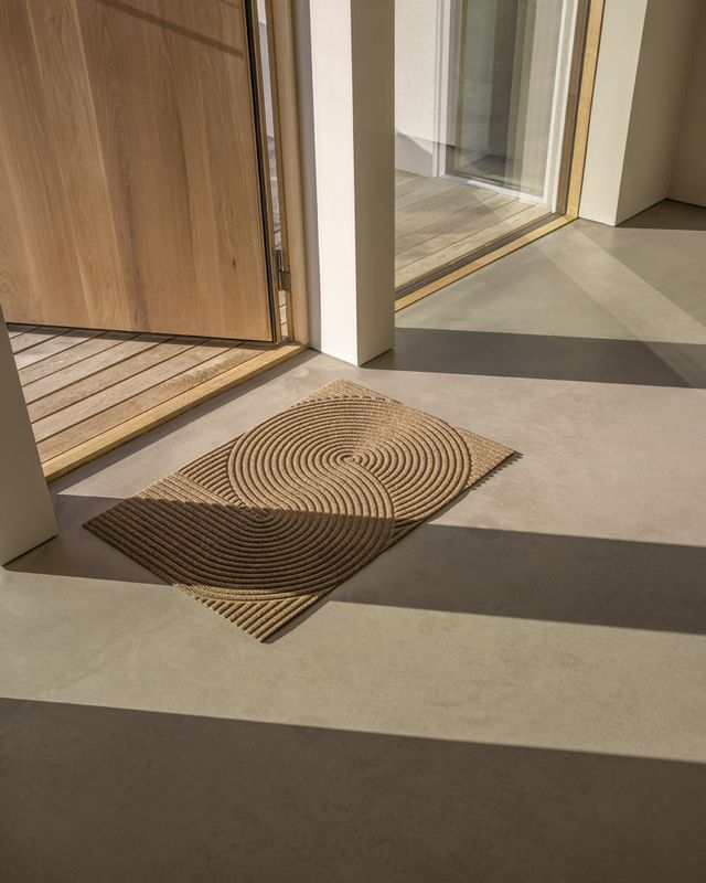 HEYMAT+  60 x 90 cm Sand Outdoor Door Mat Utendørs dørmatte