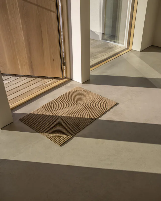 HEYMAT+  60 x 90 cm Sand Outdoor Door Mat Utendørs dørmatte