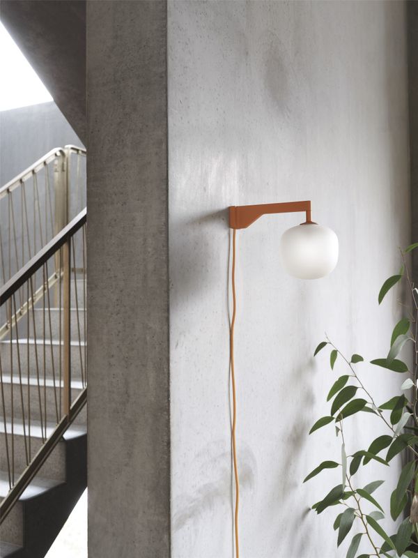 Muuto Rime Wall Lamp, Orange, Oransje vegglampe lampe