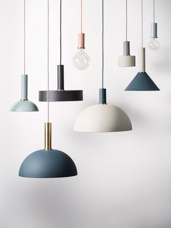 Ferm Living High Brass Socket Pendant