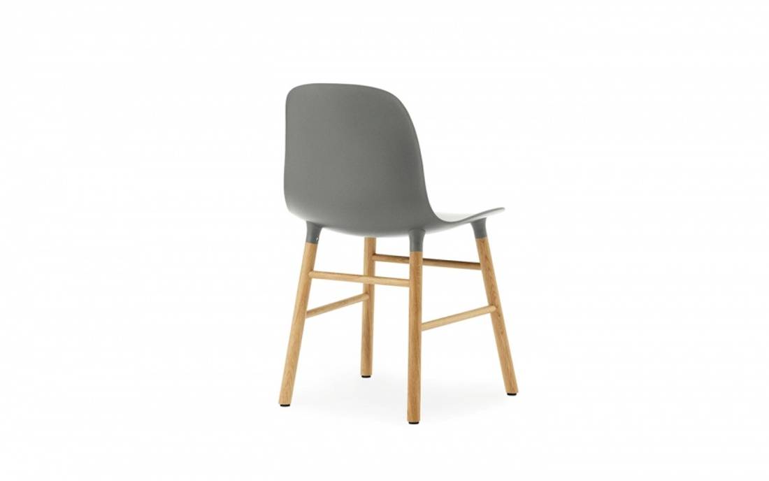 Normann Copenhagen Form Chair oak Grey, Gr Eik spisestol stol