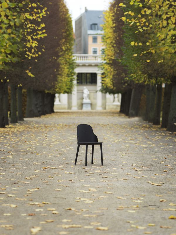 Normann Copenhagen Allez Chair PP, Black, Svart stol