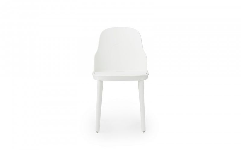 Normann Copenhagen Allez Chair PP, White, Hvit stol