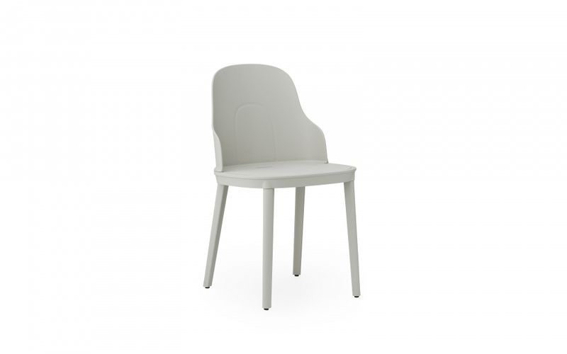 Normann Copenhagen Allez Chair PP, Warm Grey, Grå stol