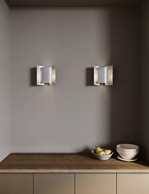 Northern Butterfly Wall Lamp White, Hvit vegglampe