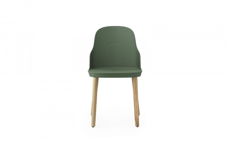 Normann Copenhagen Allez Chair Oak, Park Green, Grønn stol