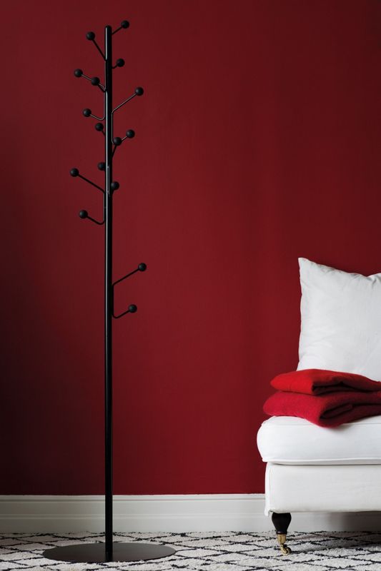 maze, Bill Floor Black, svart stumtjener knaggrekke