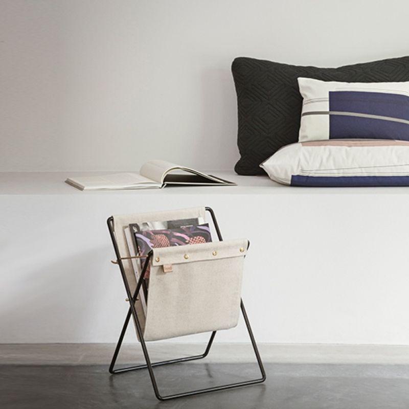Ferm Living Herman Magazine Stand Black