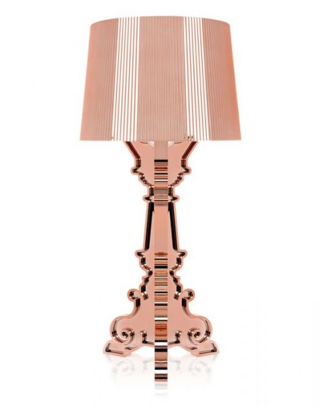 Kartell Bourgie Lampe, Copper, Bordlampe