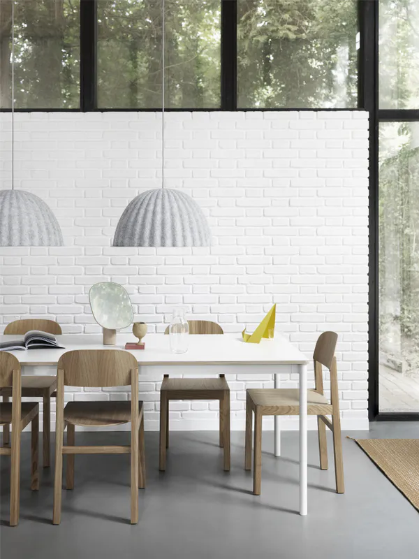 Muuto Under The bell Pendant Lamp Ø 55 cm Grey, Grå Taklampe