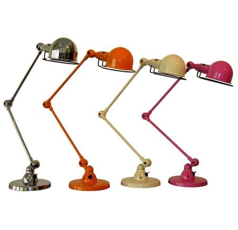 Jieldé Signal bordlampe, hvit