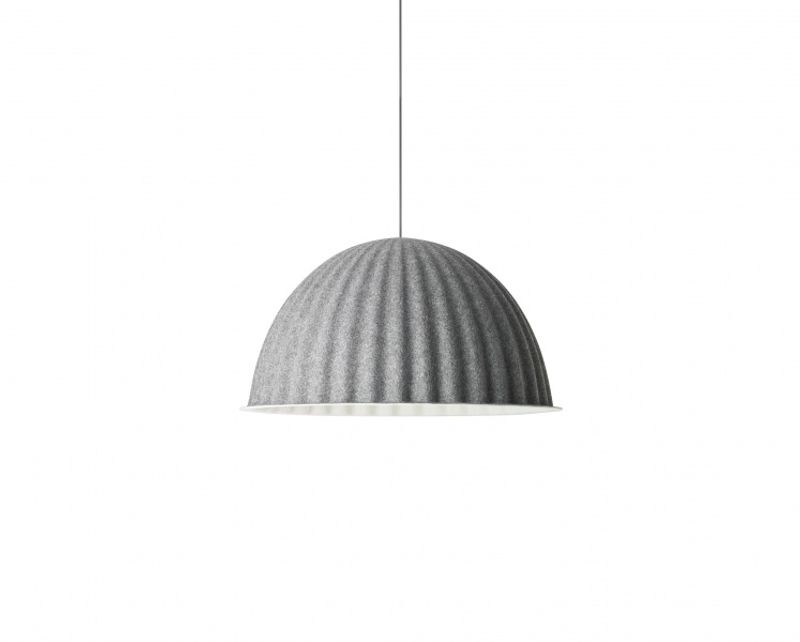 Muuto Under The Bell Pendant Lamp Ø 82 cm Grey, Grå Taklampe