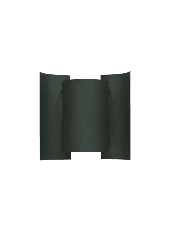 Northern Butterfly Wall Lamp Dark Green, Mørk grønn vegglampe