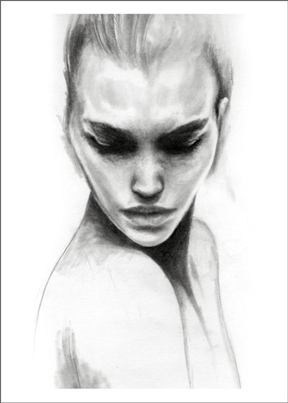 Anna Bülow, Face 1 plakat Limited Edition 30x40