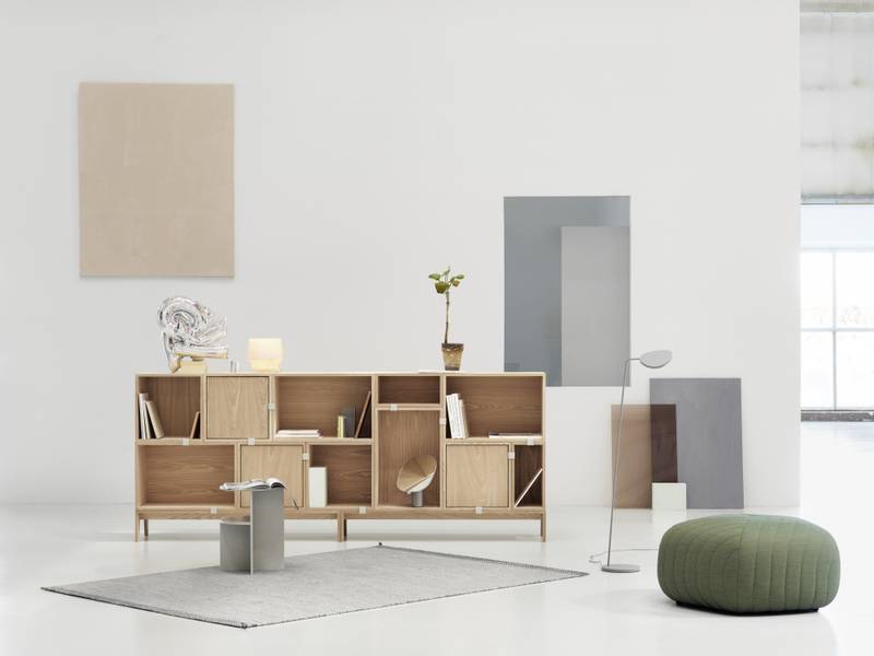 Muuto Config 7 OAK Stacked Storage System, Hylle