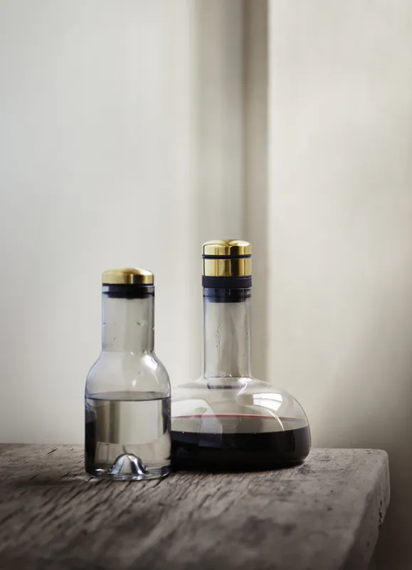 Menu Wine Breather Delux, Clear/Gold