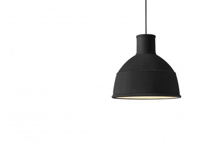 Muuto UNFOLD Pendant Lamp Black, Svart Taklampe Pendel