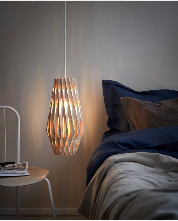 Pilke Signature 20/42 pendant Lamp Birch, Bjrk Taklampe Pendel