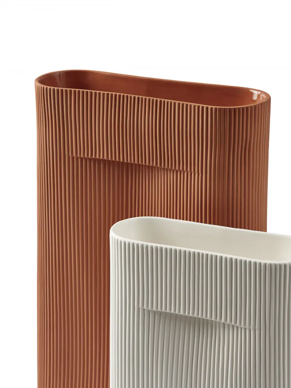 Muuto Ridge Vase Off-White H 48,5 cm