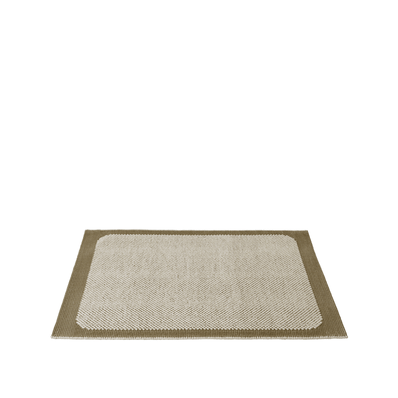Muuto Pebble Rug 170 x 240 Brown Green teppe Brun grønn