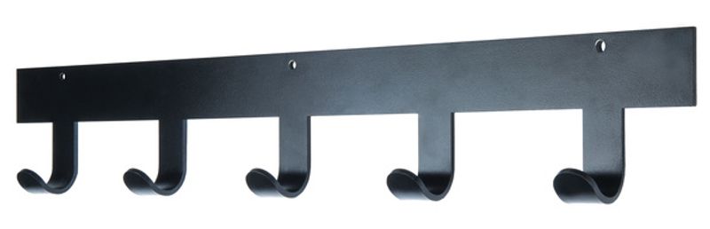 Maze Only Hooks 59,5 cm Black, Svart Knaggrekke