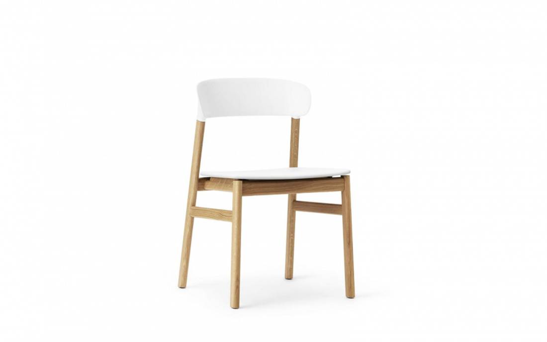 Normann Copenhagen Herit Chair, Oak White Hvit Spisestol Stol