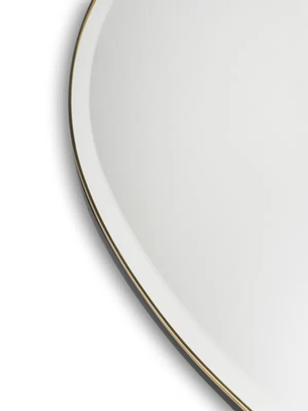 Ferm Living Pond mirror Dark Chrome, XL Krom Speil