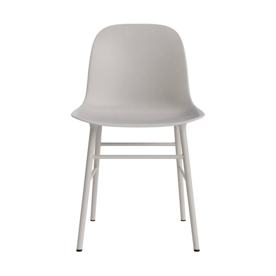 Normann Copenhagen Form Chair Steel Warm Grey Warm Grey Stol