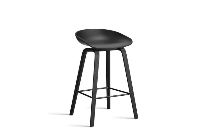 Hovedbilde HAY AAS32 Bar Stool Low Black ...