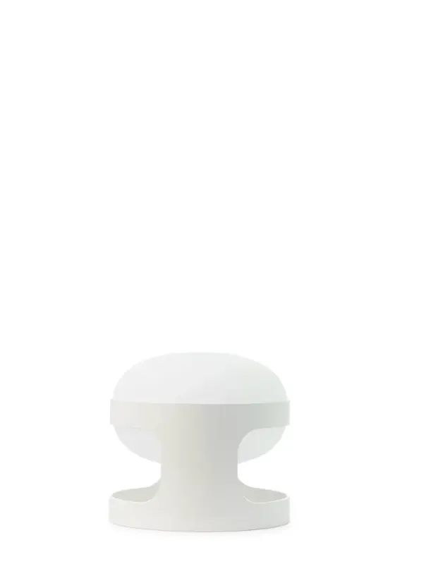 Kartell KD28 White Table Lamp, bordlampe