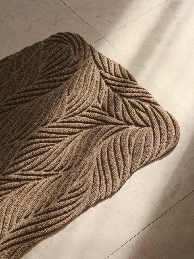 HEYMAT 60 x 85 Twine Beige Door Mat Dørmatte teppe