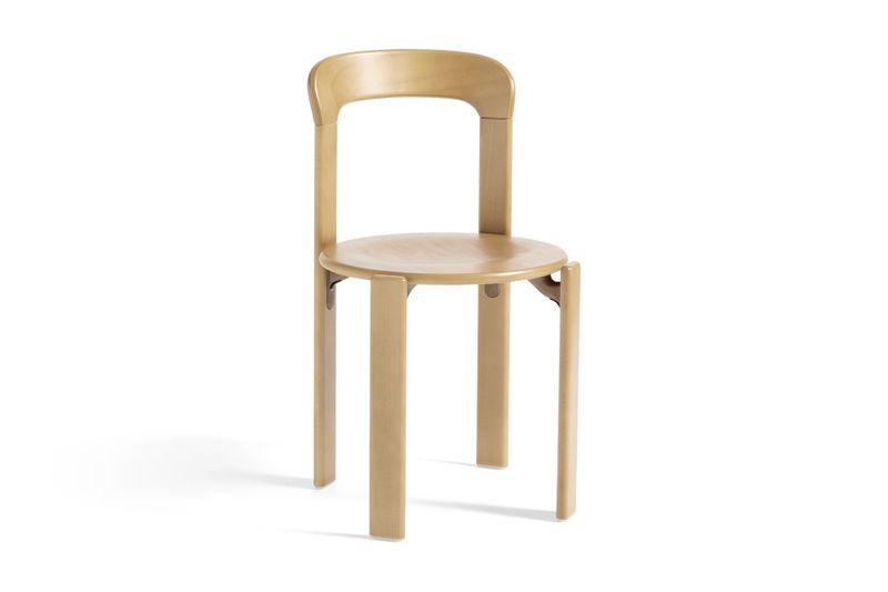 Hay Rey Chair Golden water based lacquered beech Bøk stol spisestol