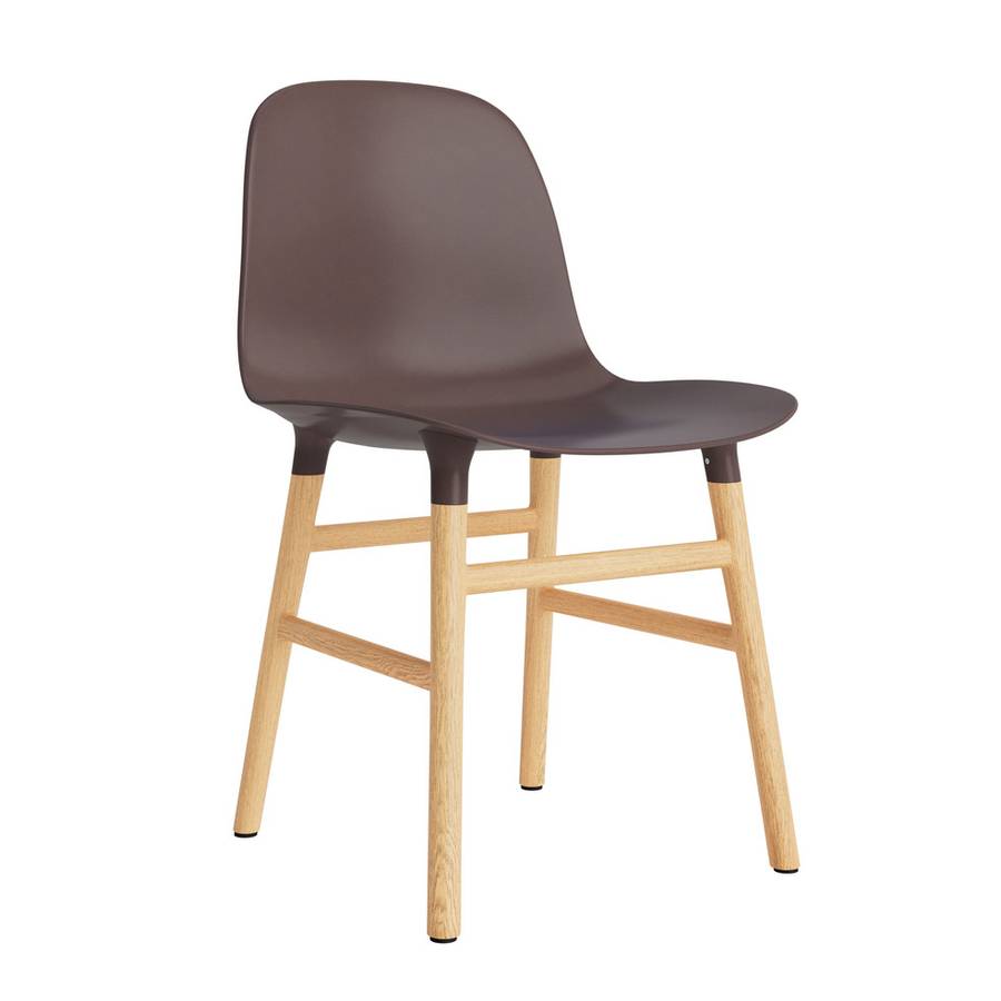 Normann Copenhagen Form Chair oak Brown, Brun eik spisestol stol