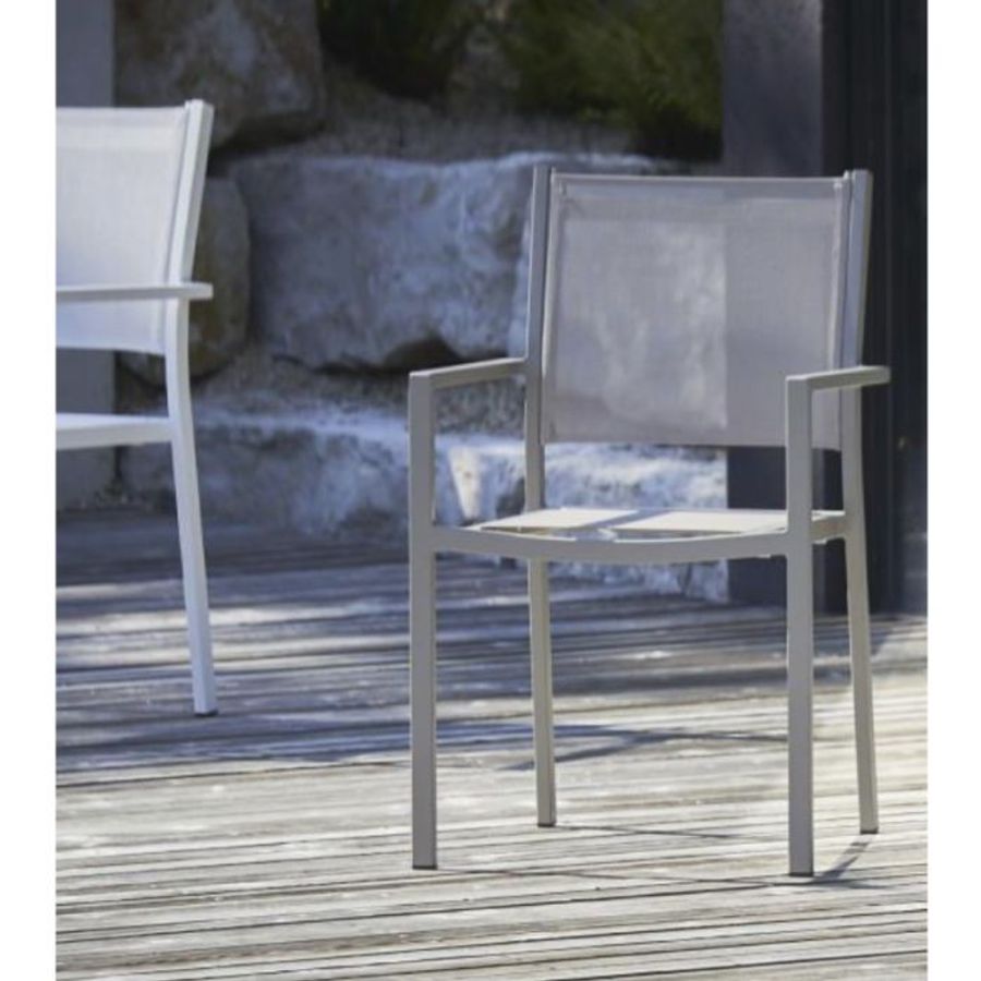 Fiam Aria Dining chair Utestol Cappuccino Spisestol