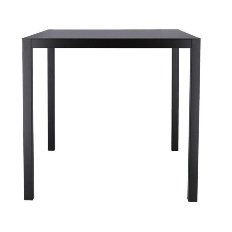 Fiam ARIA 360AL Spisebord Utebord 79 x 79 Antrasitt Hagebord