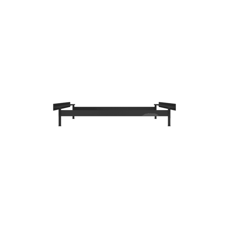 In Situ Modular Sofa Frame Section Black - 1 x 98 Corner