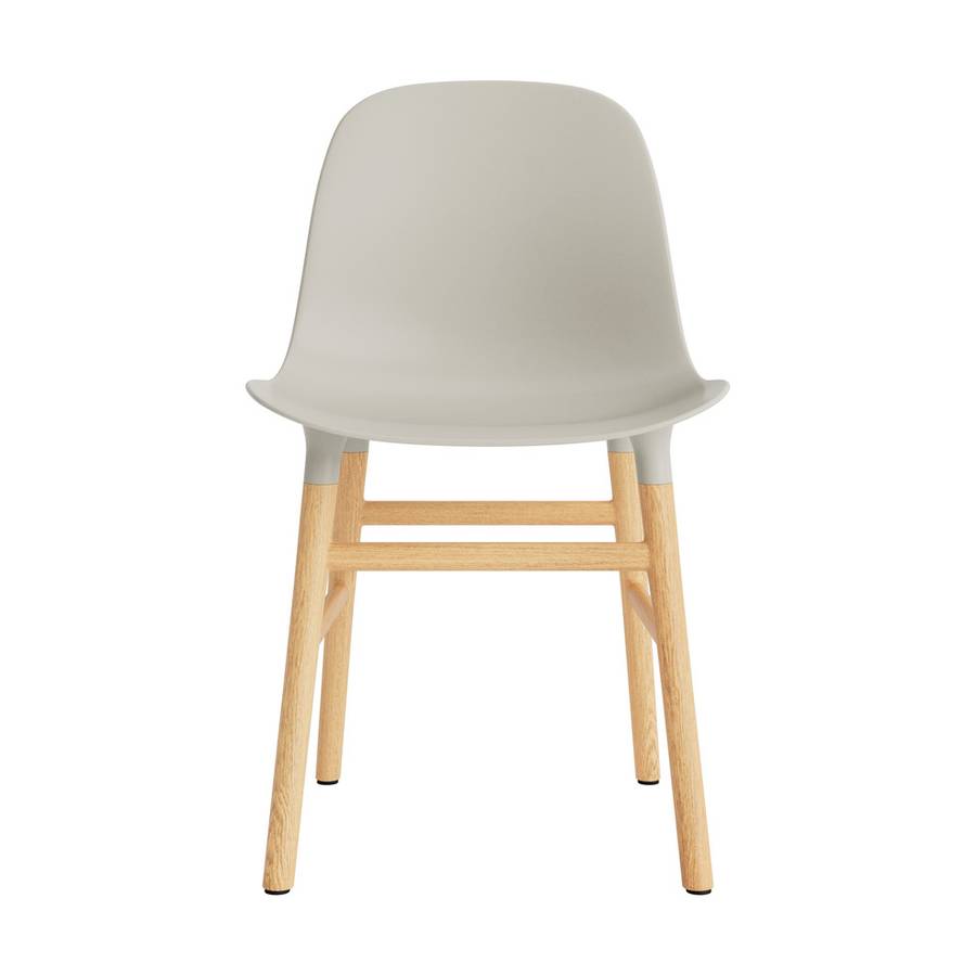 Normann Copenhagen Form Chair oak Light Grey, Grå Eik spisestol 