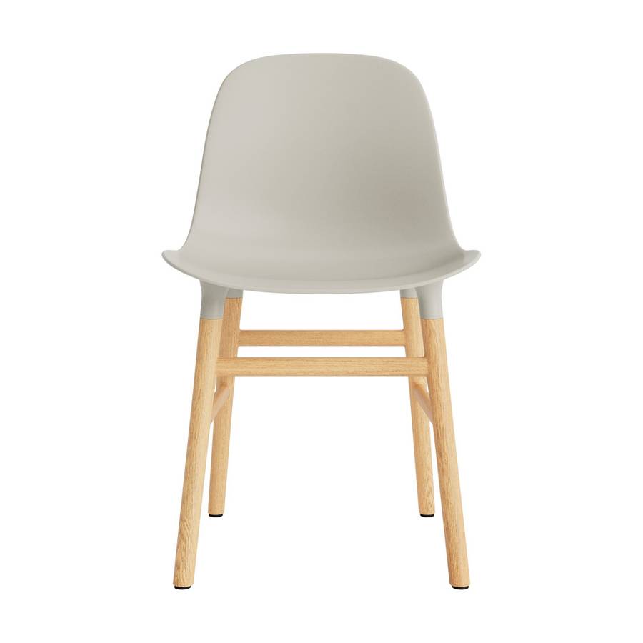 Normann Copenhagen Form Chair oak Light Grey, Gr Eik spisestol 