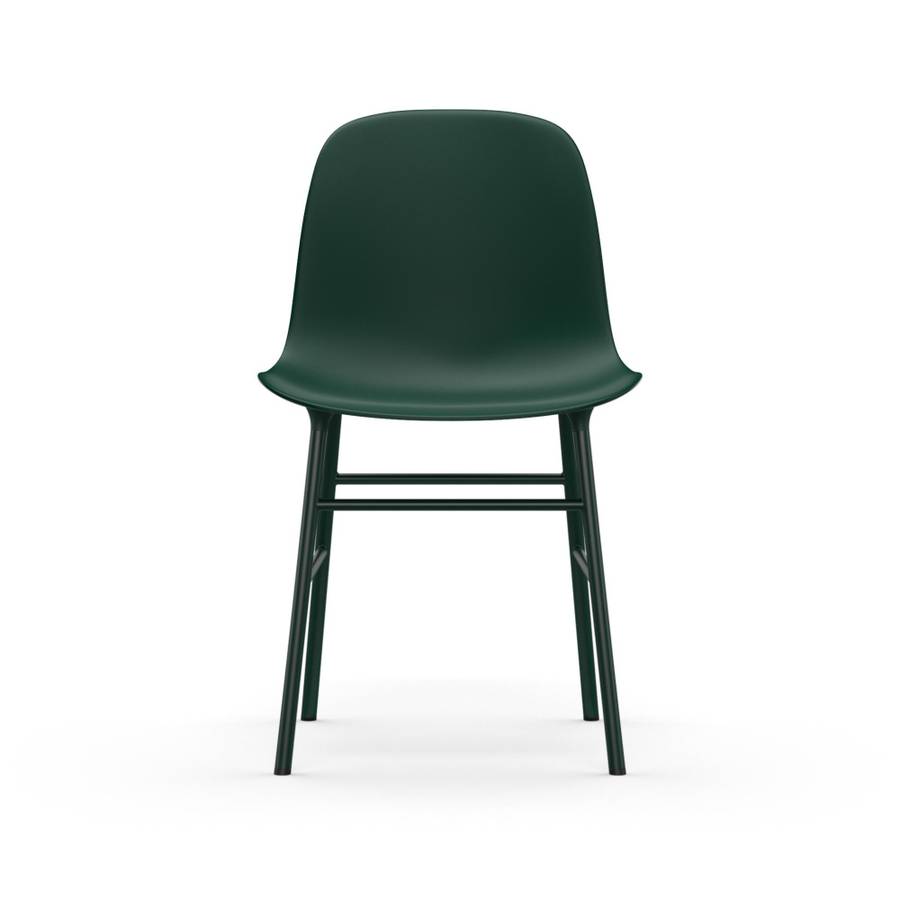 Normann Copenhagen Form Chair Steel Green Green Grønn Stål Stol