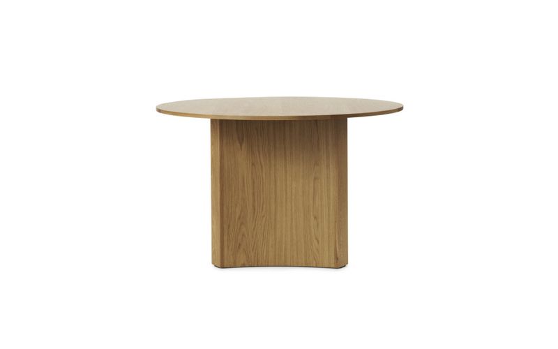 Normann Copenhagen Bue Dining Table Ø 120 cm Oak, Eik Spisebord 