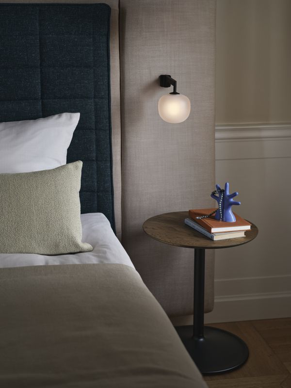 Muuto Rime Wall Lamp, Black, svart vegglampe lampe