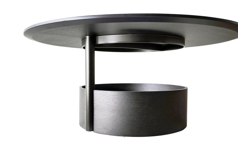 Maze Parasol L coffee table dark oak, Eik Stuebord Salongbord