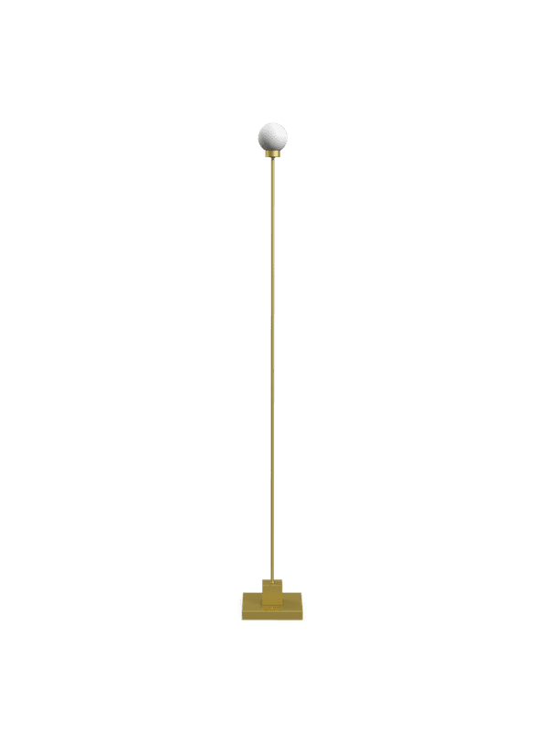 Northern Snowball Portable Floor Lamp, Brass gulvlampe