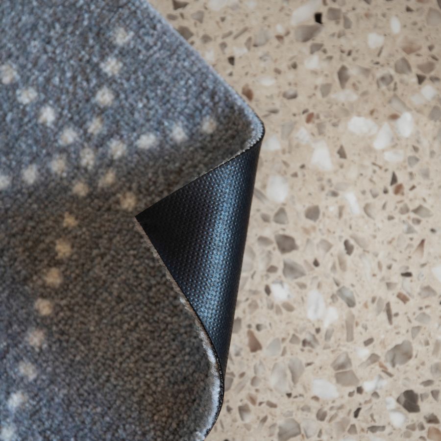 HEYMAT 85 x 150 Hagl Silver Door Mat Dørmatte teppe