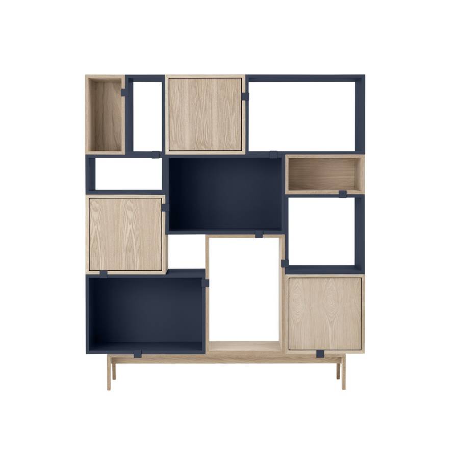 Muuto Stacked Large Midnight Blue