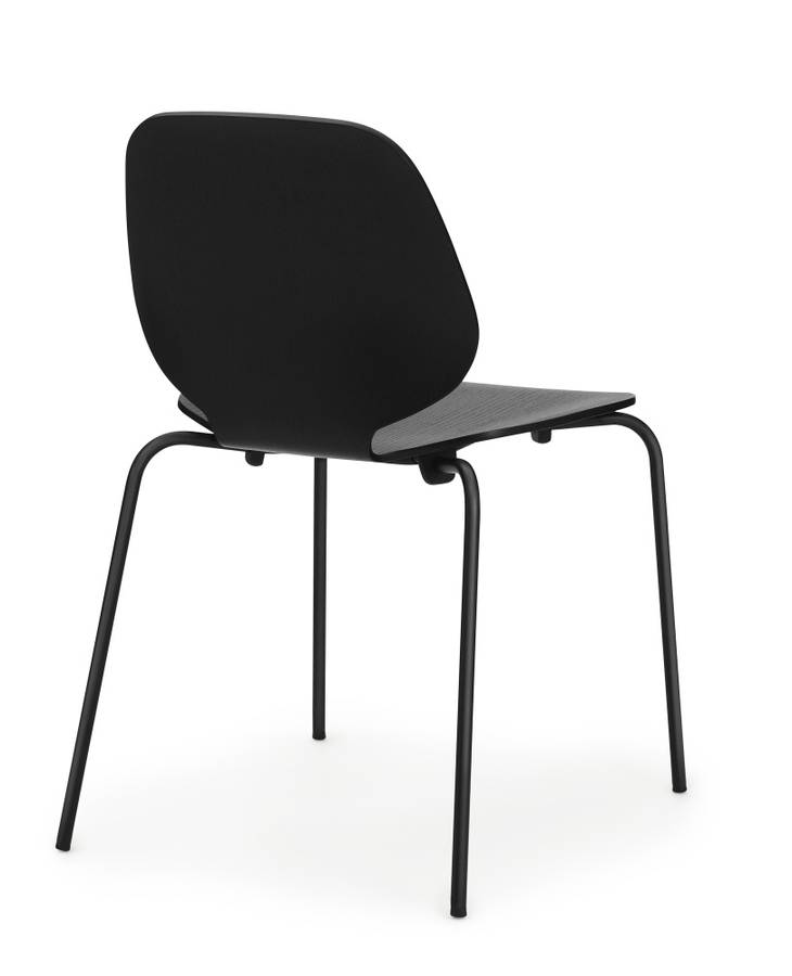 Normann Copenhagen My Chair Black Ash Spisestol stol Black Steel